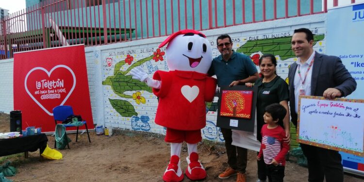 JUNJI y Teletón: Todos pintando por la inclusión