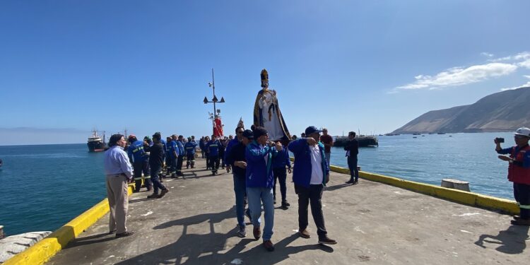 Corpesca celebró al Santo Patrono de los pescadores en su muelle