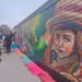 En barrio Alianza- Santa Catalina I: Entregan a la comunidad colorido mural representativo de la identidad de Alto Hospicio como Obra de Confianza Social