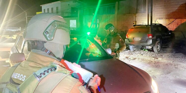 Balance de Carabineros del fin de semana