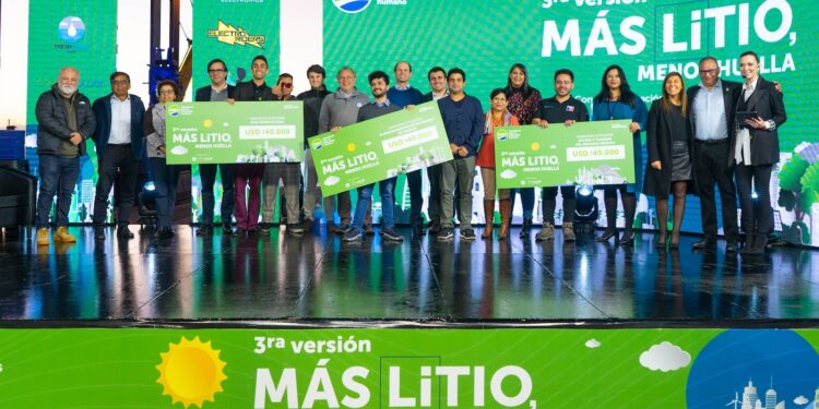 Startups de Calama, Valparaíso y Santiago se imponen en la 3ra. versión del “Más Litio, menos huella”