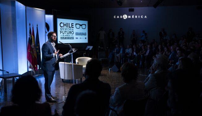 Presidente Boric participó en evento conmemorativo de los 50 años del Golpe de Estado