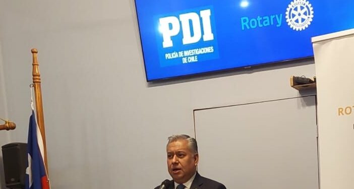 Rotary Club Iquique celebró 90 aniversario de la PDI