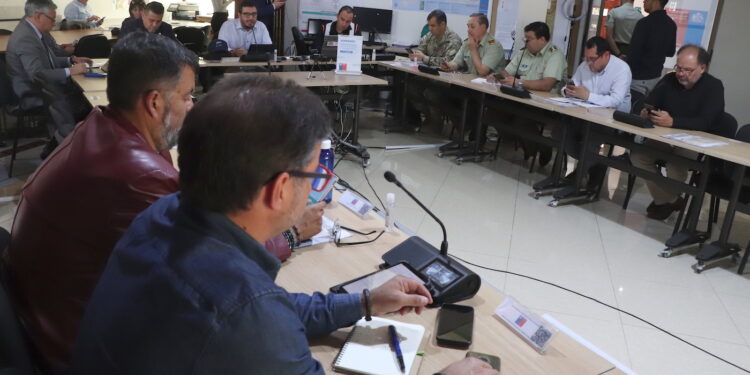 Autoridades monitorearon en Cogrid regional afectaciones por corte eléctrico en Tarapacá