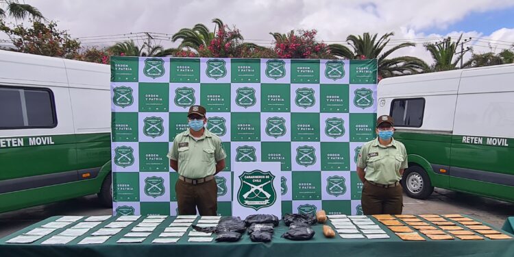 Caminaba con un bolso que contenía 10 kilos de clorhidrato de cocaína