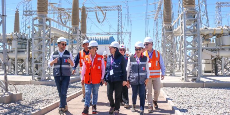 Ministro Pardow inaugura proyecto de transmisión eléctrica Tarapacá-Arica-Parinacota