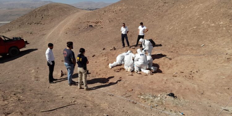 Encontraron cadáver bajo dos metros de tierra en Paso La Mula