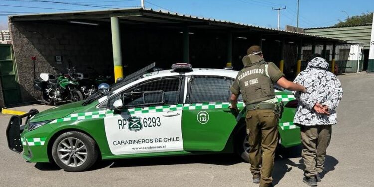 Detenido en Alto Hospicio por receptación de vehículo motorizado