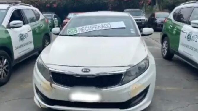 Detenido: Conducía por la ruta A-16 en vehículo con encargo por robo