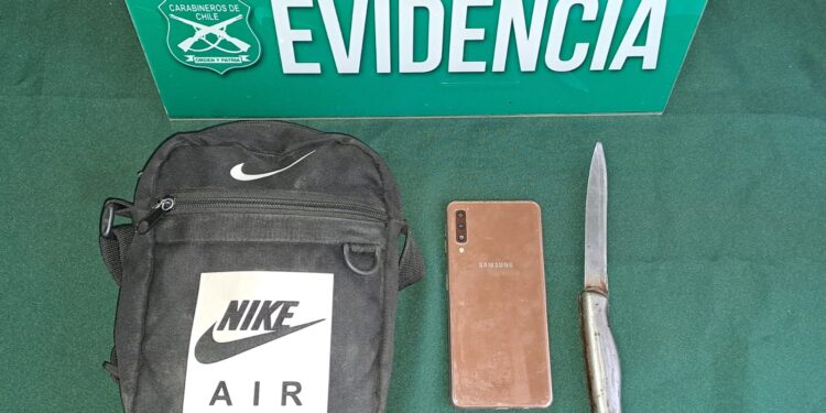 Detenido en Alto Hospicio por robo con intimidación