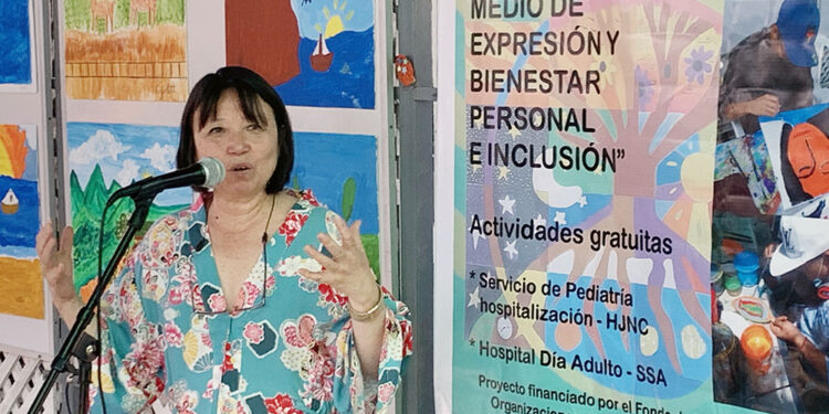 Hospital de Día Adultos del servicio de salud y SEGEGOB valoraron proyecto de Arte Amaru