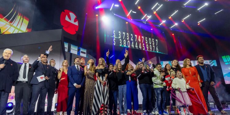 ¡Gran fiesta de 45 años solidarios!: Teletón supera la meta y recauda más de $38 mil millones para continuar rehabilitando