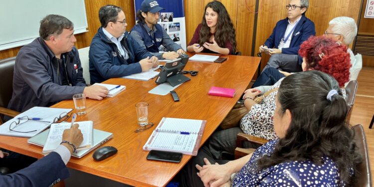Diálogo con dirigentes sociales de Iquique y Hospicio sobre el servicio eléctrico