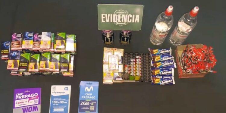 Carabineros detiene a ladrones que robaron en kiosco del sector céntrico