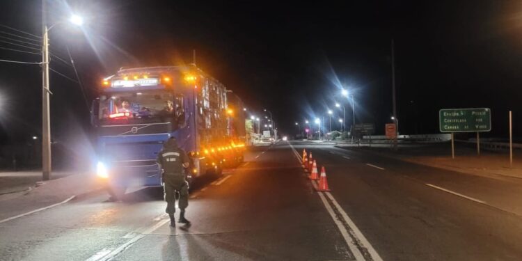 Carabineros entregó balance del fin de semana