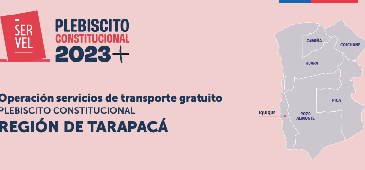 Anuncian cómo funcionará el transporte durante elecciones por el plebiscito constitucional en Iquique, Alto Hospicio, en rutas aisladas y rurales de Tarapacá