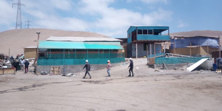 Bienes Nacionales de Tarapacá concluyó mega desalojo en sector de Huantajaya