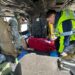 Fuerza Aérea realizó evacuación aeromédica a un adulto tras accidente automovilístico en ruta Huara – Colchane