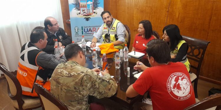 Municipio de Huara presenta Plan de Contingencia ante precipitaciones estivales