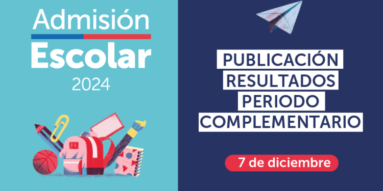 Sistema de Admisión Escolar (SAE): ya están disponibles los resultados del Período Complementario de postulación 