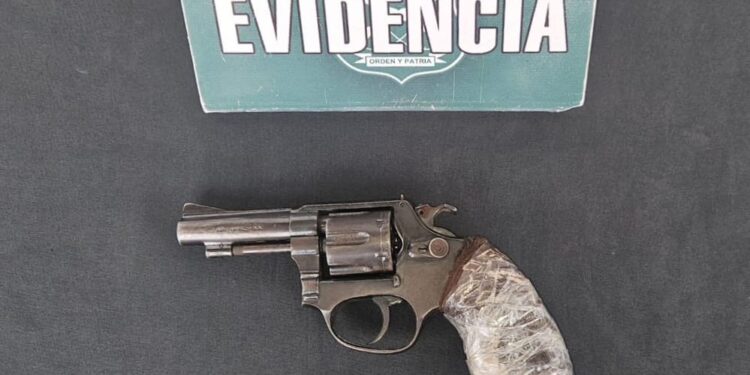 Carabineros incautó armamento en el centro durante patrullaje preventivo