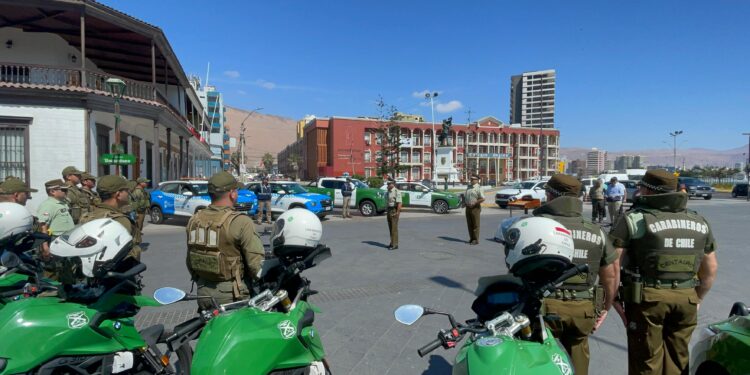 Durante 8 horas Carabineros detuvo a 39 personas en la región