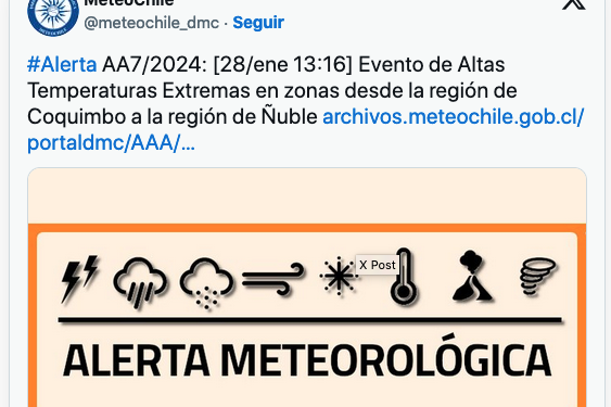 Emiten alerta por altas temperaturas extremas para seis regiones: Termómetros llegarán hasta 39°C