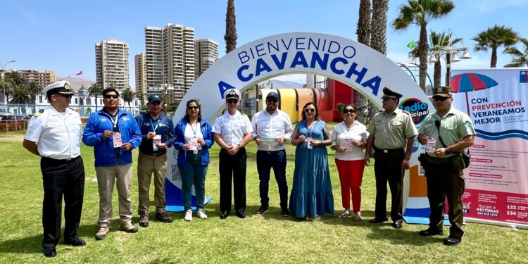 Autoridades lideraron campaña “Con Prevención Veraneamos mejor”