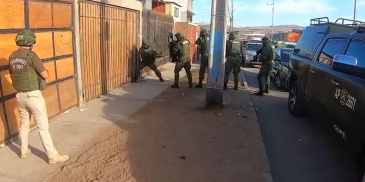 Carabineros detuvo a autores de homicidio ocurrido en playa Cavancha