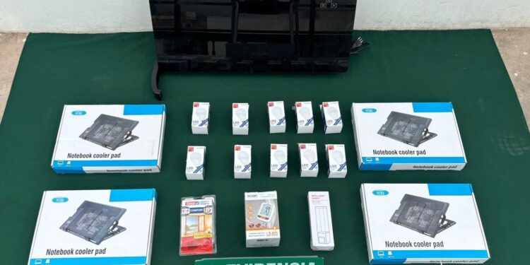 Detenido por robo en lugar no habitado