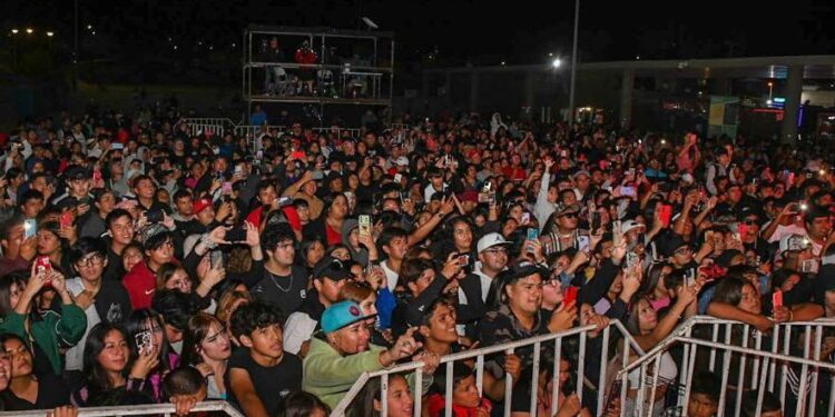 Respuesta masiva a encuentro de música urbana “en Parque Comunal Santa Rosade Alto Hospicio