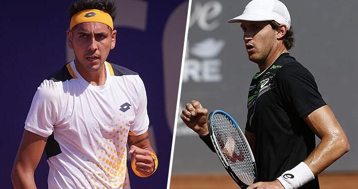 Nicolás Jarry y Alejandro Barrios en el mejor puesto de sus carrera en el ranking ATP