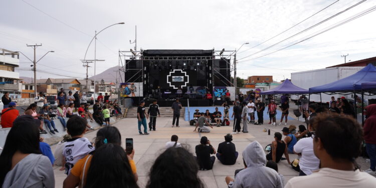 Gran éxito del evento urbano “4 Elementos” en Alto Hospicio