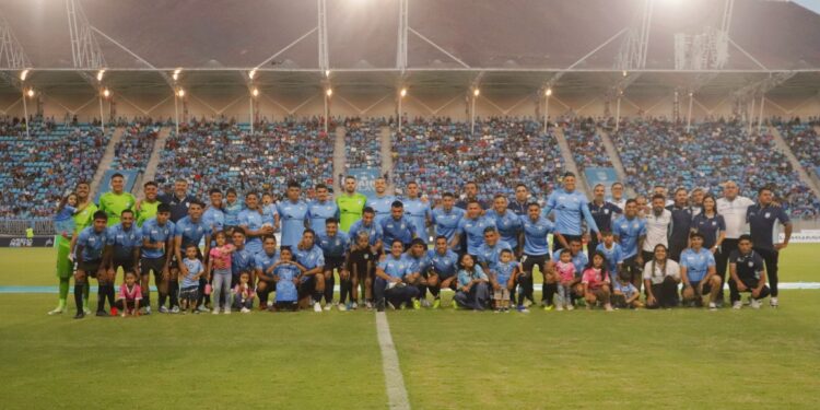 Una linda jornada resultó la «Noche Celeste» de Deportes Iquique