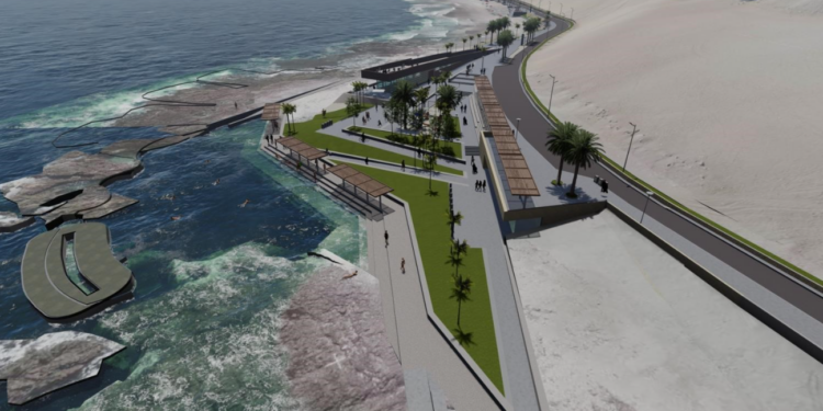 Dirección de Obras Portuarias del MOP mejorará el borde costero de Playa Huayquique