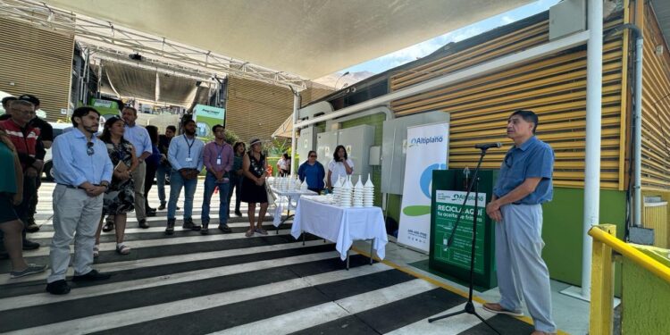 Habilitados por Aguas del Altiplano junto a Terminal Agropecuario: Inauguran dos puntos de reciclaje de aceite de frituras en Iquique