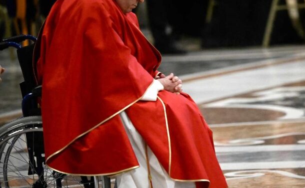 El Papa Francisco cancela a último minuto su participación en el Vía Crucis por preocupaciones de salud