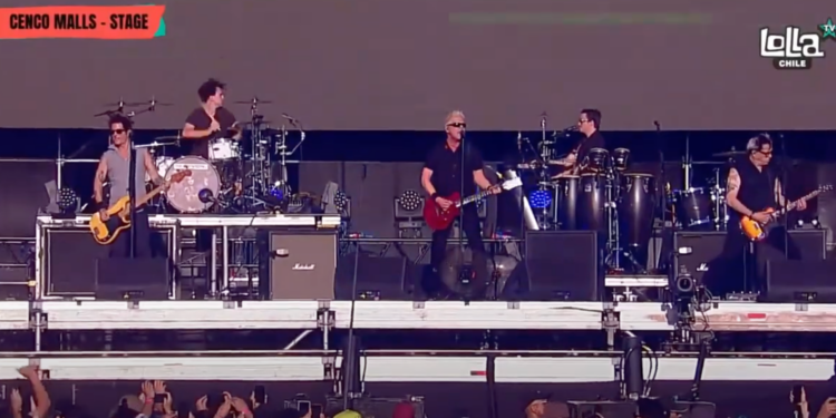 The Offspring hizo vibrar al público de Lollapalooza Chile con un show inolvidable y cargado de energía