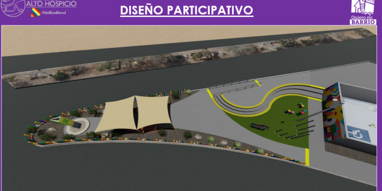 Construirán plazoleta Alianza en el barrio Santa Catalina 1 de Alto Hospicio