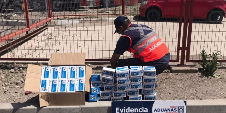 Interceptan contrabando de 96 cámaras de televigilancia en Colchane