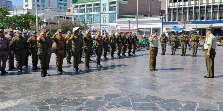 Ronda de Carabineros focalizada culmina con 9 detenidos en Iquique