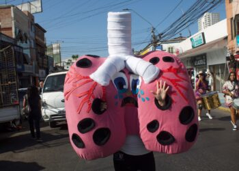 Realización de Pasacalle en el marco del Día Mundial de la Tuberculosis