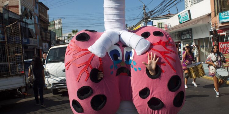Realización de Pasacalle en el marco del Día Mundial de la Tuberculosis