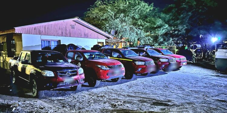 Carabineros sorprende caravana que transportaba mercaderías de contrabando en Quillagua