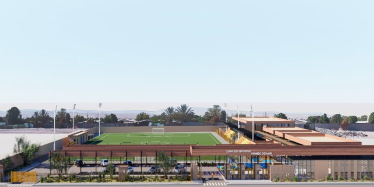 Tara Paka dio un nuevo paso para consolidar el Complejo Deportivo del Club 1° de Mayo de Pica