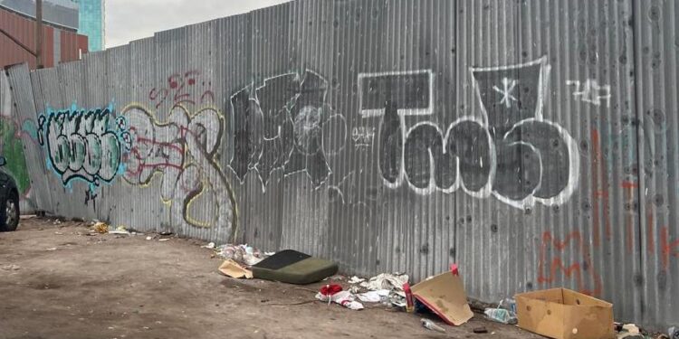 Basura por todos lados