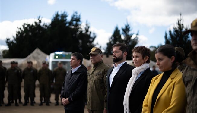 Presidente Boric desde Los Álamos: “Policías, FF.AA. y Gobierno están trabajando para investigar y perseguir este crimen. No va a haber impunidad”