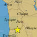 Sismo de magnitud 5.0 a 58 kms al NE de Quillagua