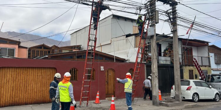 Operativo de Retiro de Cables se efectúa en la población «José Miguel Carrera»
