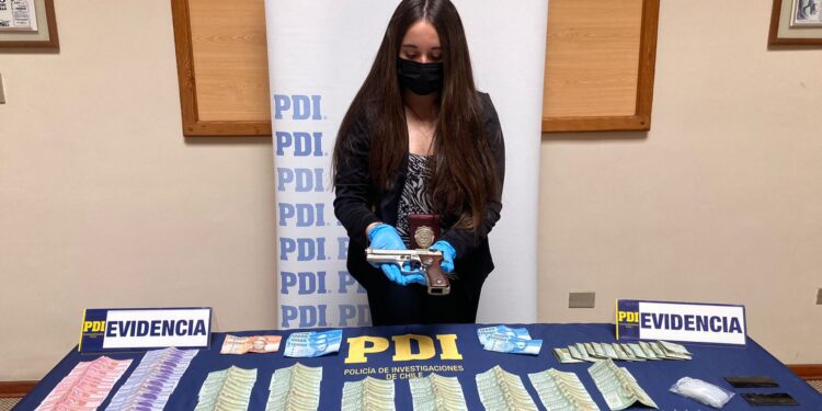 Sujeto fue detenido con arma, droga y municiones en campamento